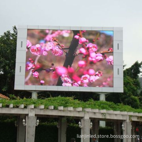 LED Display/Screen/Sign with DIP 2R1G1B, Optimal Viewing Distance of 15 to 140m